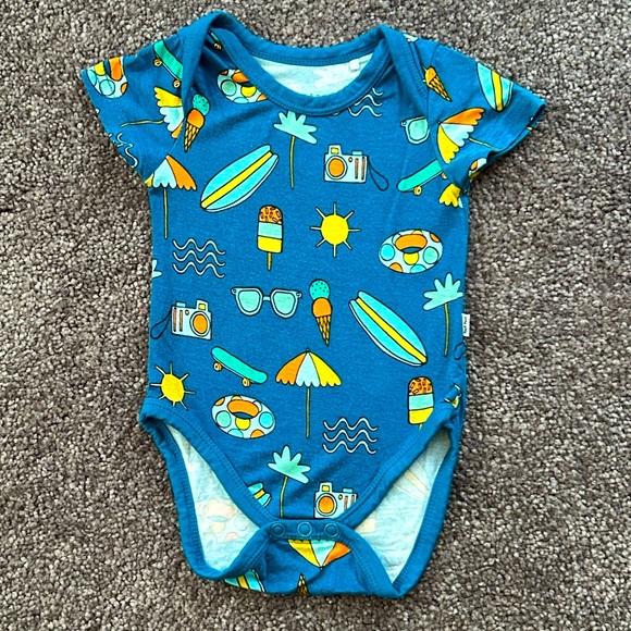 Little Sleepies Surfs Up Bodysuit  - Newborn - Picture 1 of 3